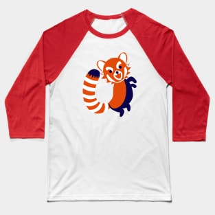 Red Panda Chibi Baseball T-Shirt